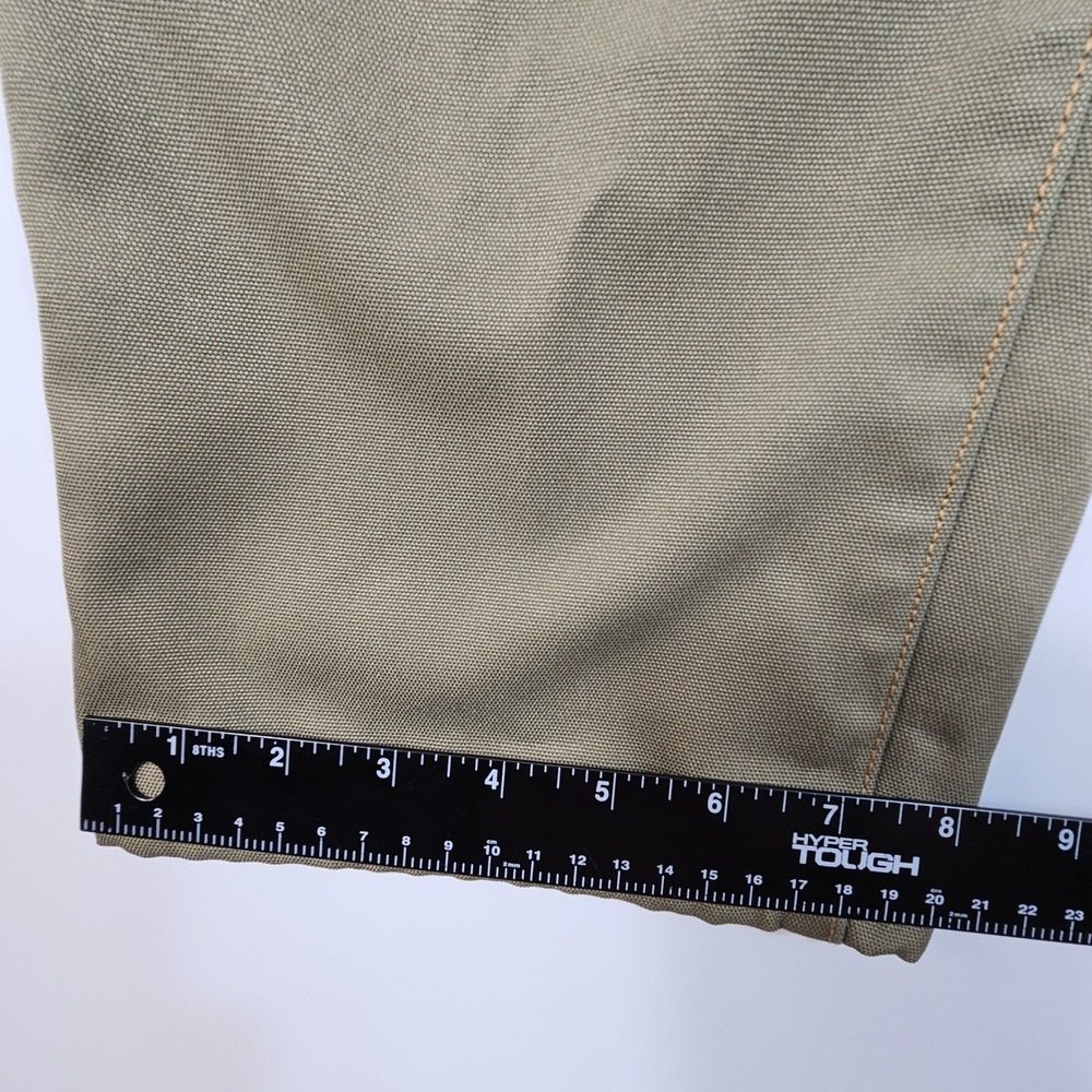Y2K Columbia Field Jeans Mens 32x34 Blue Tan Canvas Brush Guard Hunting Work. - Picture 10 of 11